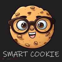 National Chocolate Chip Cookie Day Funny Smart Cookie Gift Hat thumb 2