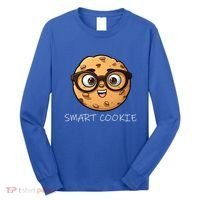 National Chocolate Chip Cookie Day Funny Smart Cookie Gift Long Sleeve Shirt thumb 0
