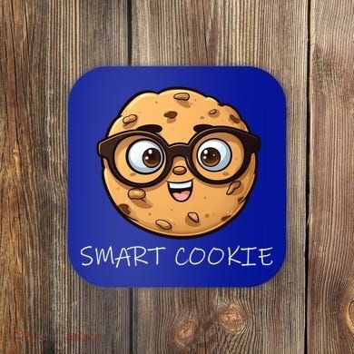 National Chocolate Chip Cookie Day Funny Smart Cookie Gift Coaster