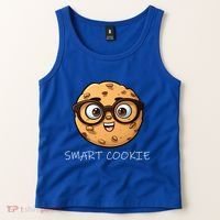 National Chocolate Chip Cookie Day Funny Smart Cookie Gift Tank Top thumb 2