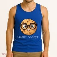 National Chocolate Chip Cookie Day Funny Smart Cookie Gift Tank Top thumb 3