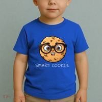 National Chocolate Chip Cookie Day Funny Smart Cookie Gift Toddler T-Shirt thumb 2