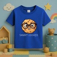 National Chocolate Chip Cookie Day Funny Smart Cookie Gift Toddler T-Shirt thumb 3