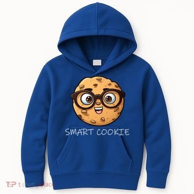National Chocolate Chip Cookie Day Funny Smart Cookie Gift Kids Hoodie