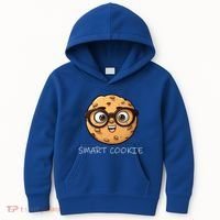 National Chocolate Chip Cookie Day Funny Smart Cookie Gift Kids Hoodie thumb 0