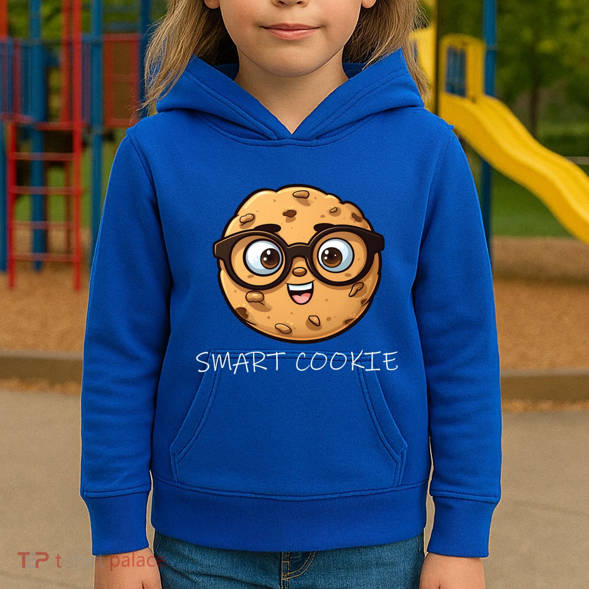 National Chocolate Chip Cookie Day Funny Smart Cookie Gift Kids Hoodie