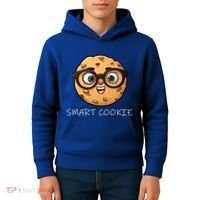 National Chocolate Chip Cookie Day Funny Smart Cookie Gift Kids Hoodie thumb 4