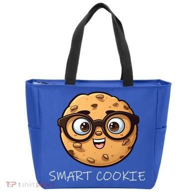 National Chocolate Chip Cookie Day Funny Smart Cookie Gift Tote Bag
