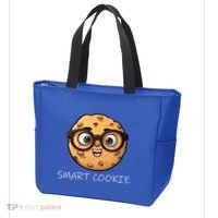 National Chocolate Chip Cookie Day Funny Smart Cookie Gift Tote Bag thumb 3