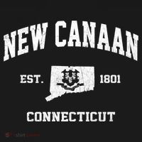 New Canaan Connecticut CT Vintage State Athletic Style T-Shirt thumb 7