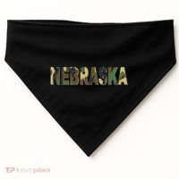 Nebraska Camouflage Camo Nebraska USA-Made Doggie Bandana thumb 0