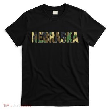 Nebraska Camouflage Camo Nebraska T-Shirt