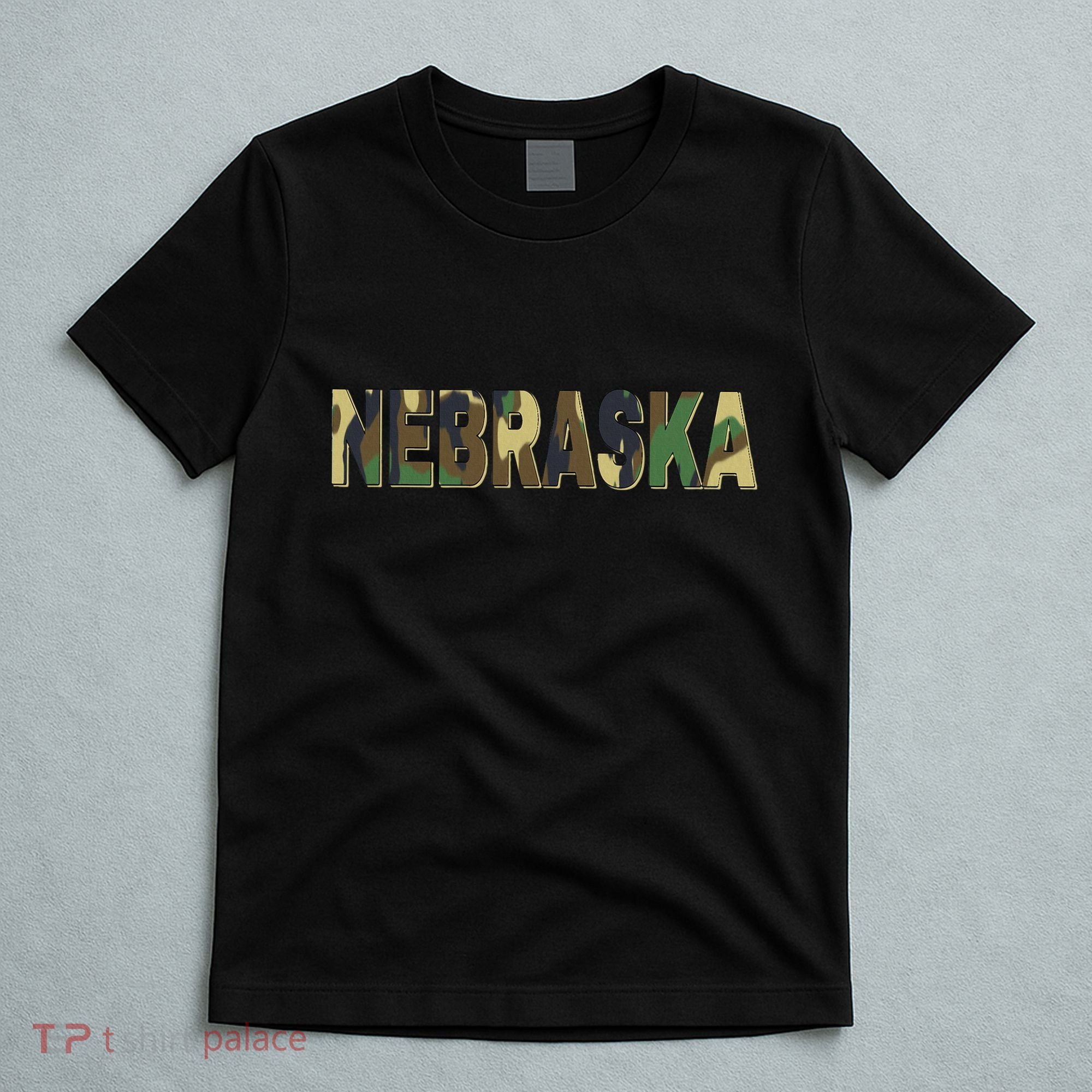 Nebraska Camouflage Camo Nebraska T-Shirt