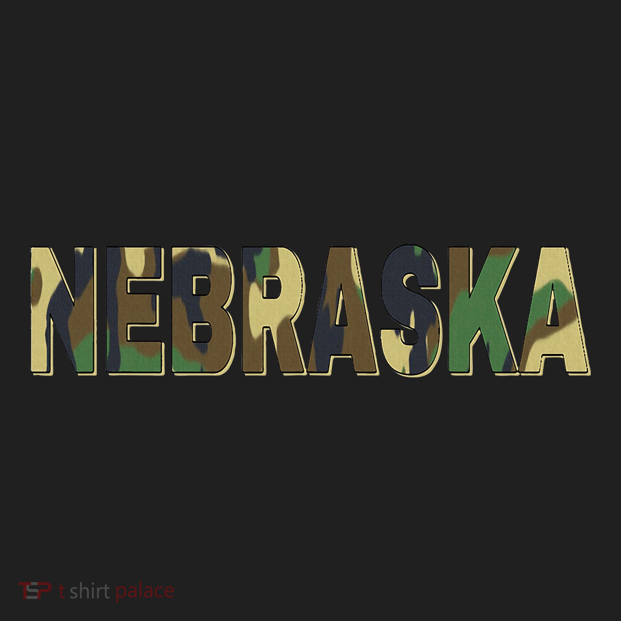 Nebraska Camouflage Camo Nebraska Beanie