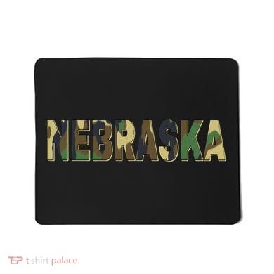 Nebraska Camouflage Camo Nebraska Mousepad
