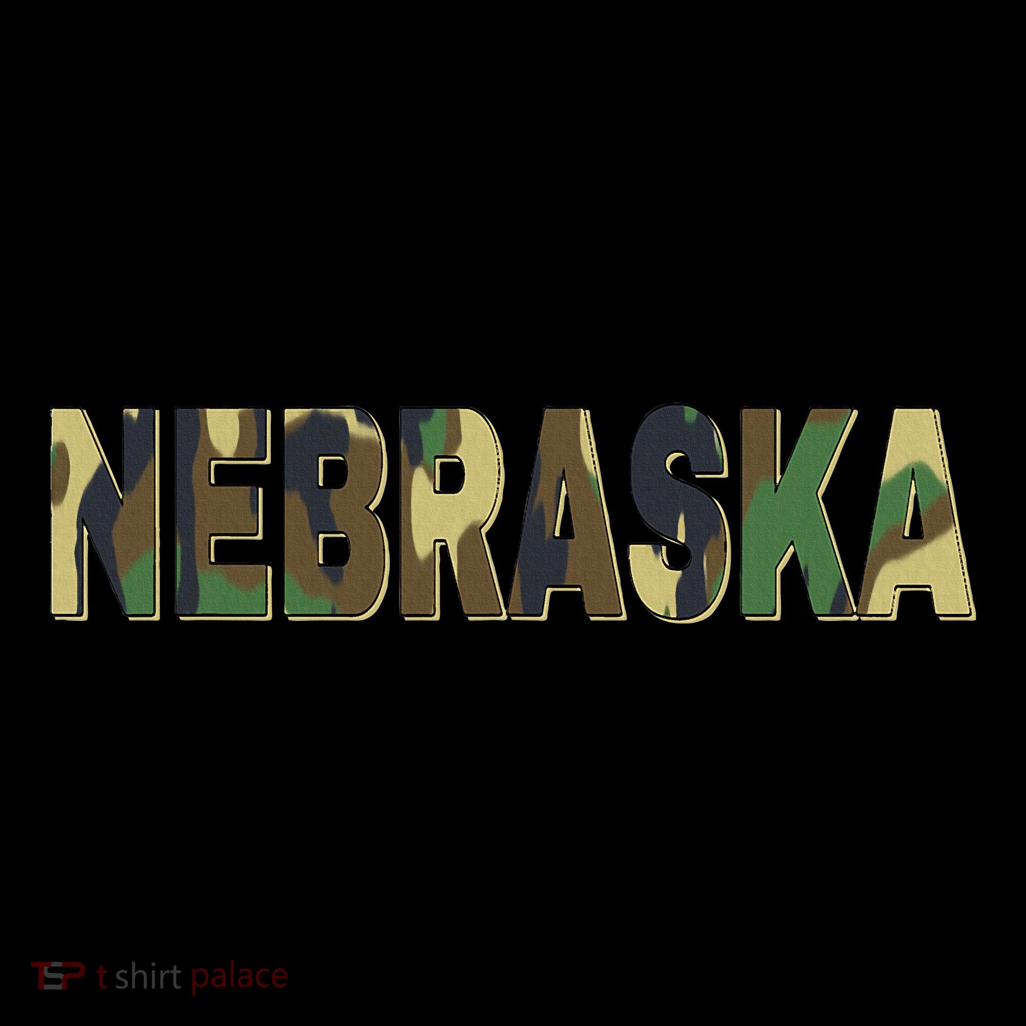 Nebraska Camouflage Camo Nebraska Mousepad