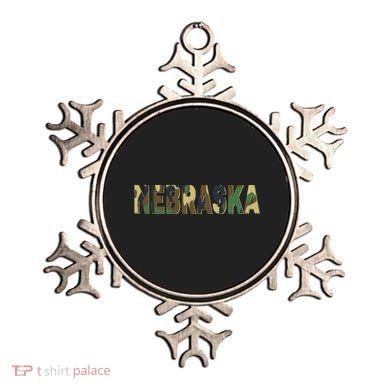 Nebraska Camouflage Camo Nebraska Ornament