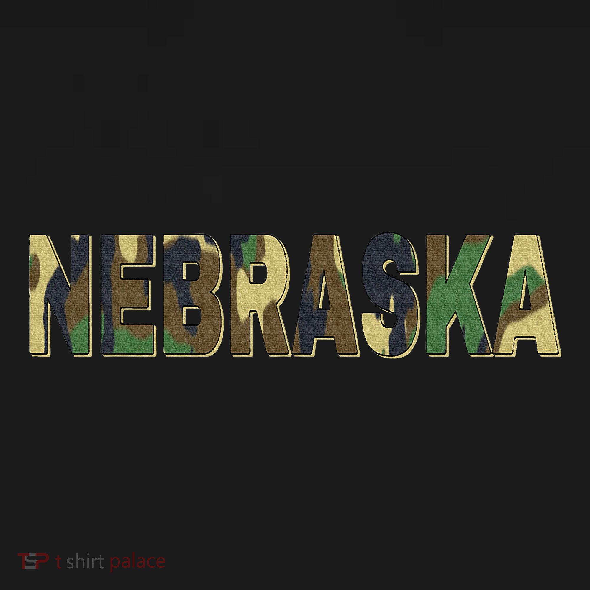 Nebraska Camouflage Camo Nebraska Women's Tank Top