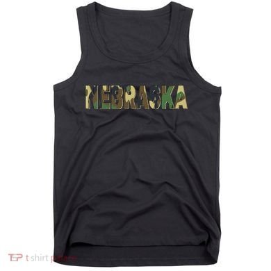 Nebraska Camouflage Camo Nebraska Tank Top