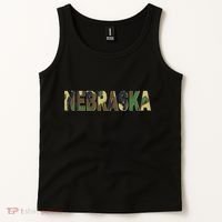 Nebraska Camouflage Camo Nebraska Tank Top thumb 2