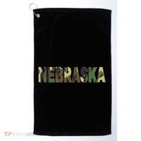 Nebraska Camouflage Camo Nebraska Golf Towel thumb 0