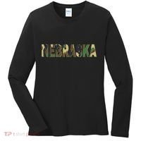 Nebraska Camouflage Camo Nebraska Women's Long Sleeve Shirt thumb 0