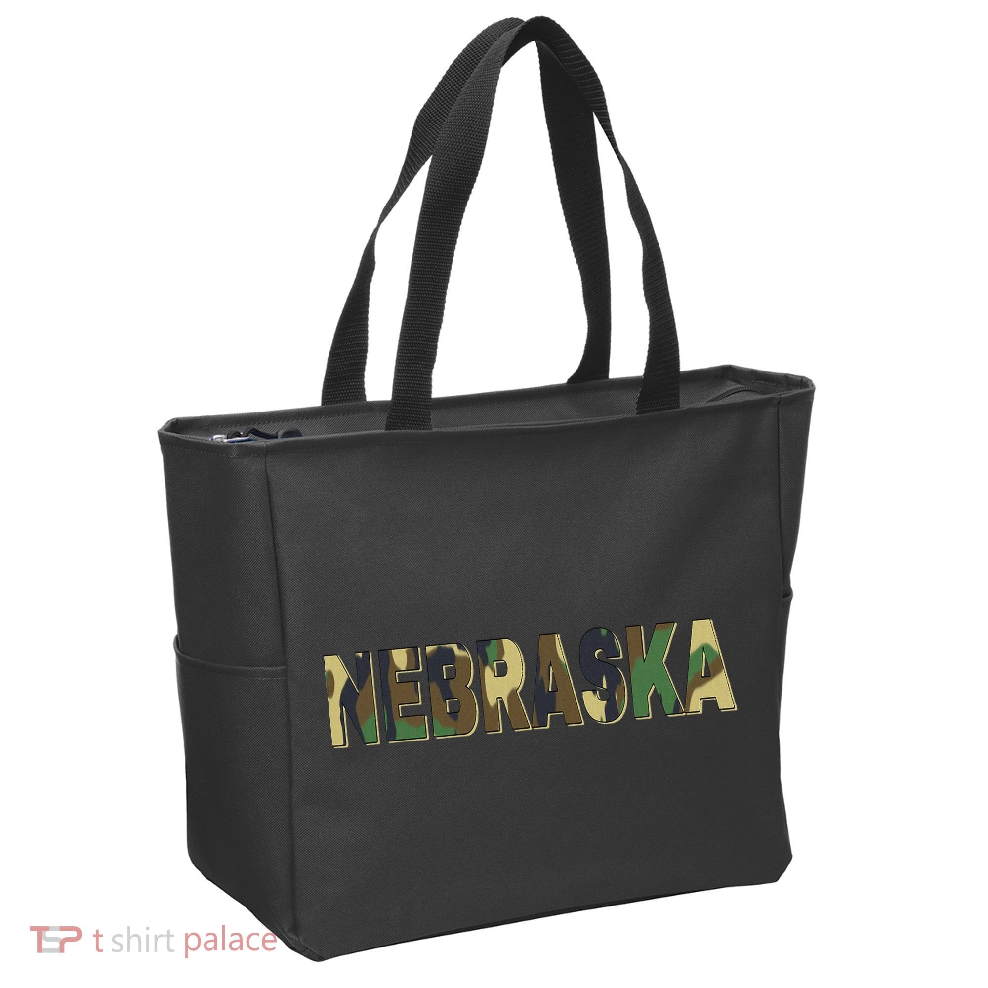 Nebraska Camouflage Camo Nebraska Tote Bag