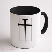 Nail Cross Christianity Coffee Mug thumb 1