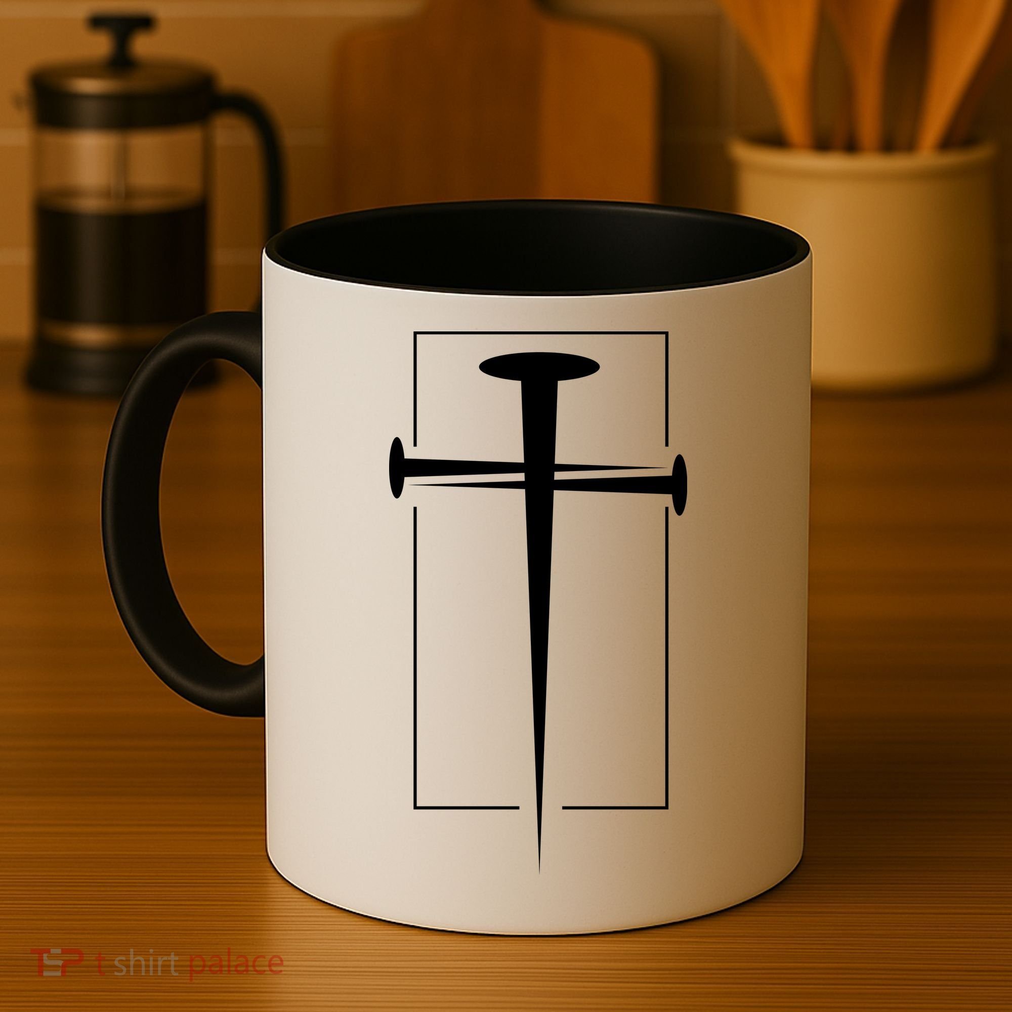 Nail Cross Christianity Coffee Mug