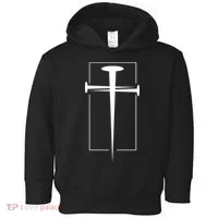 Nail Cross Christianity Toddler Hoodie thumb 0