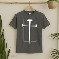 Nail Cross Christianity T-Shirt thumb 2