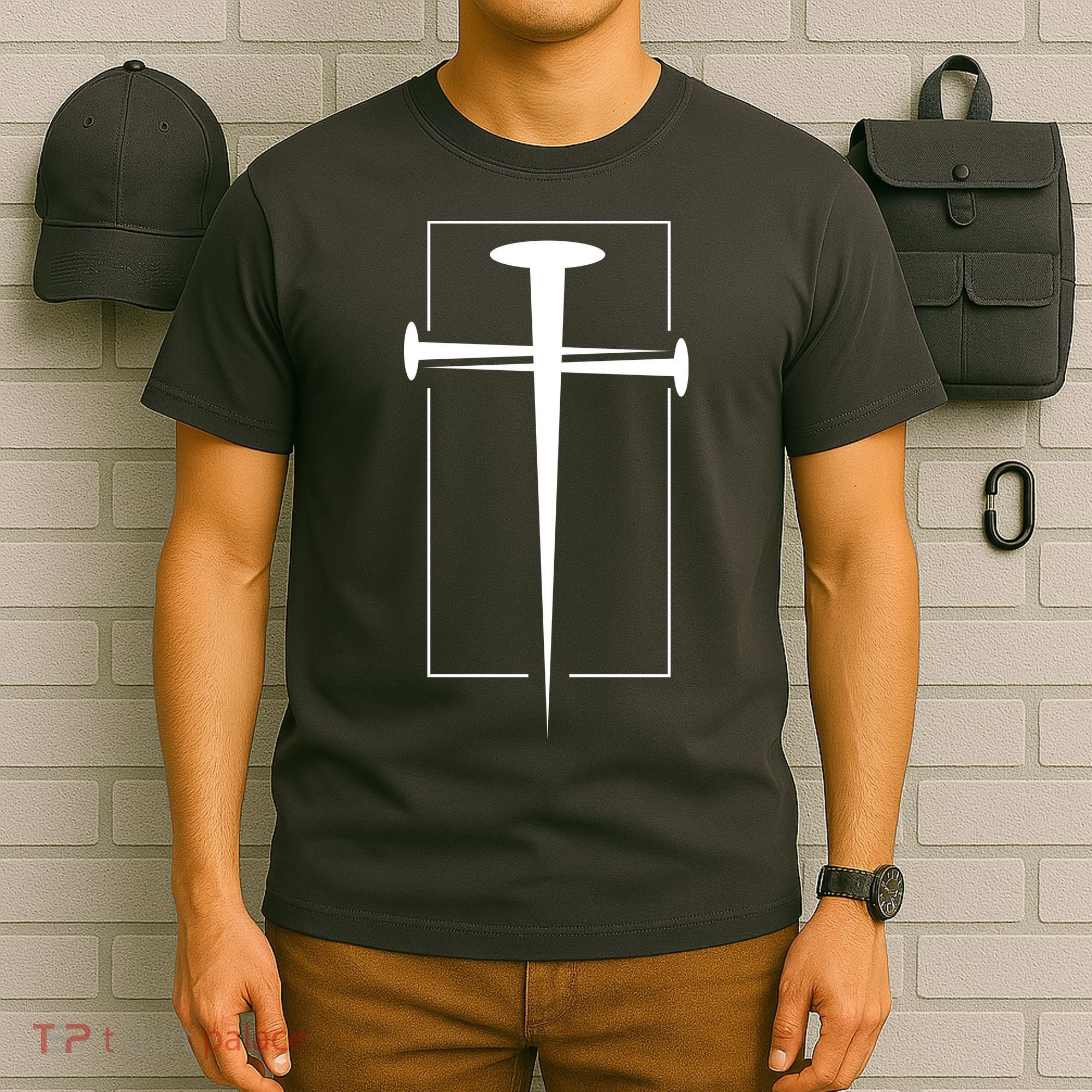 Nail Cross Christianity T-Shirt