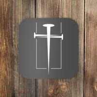 Nail Cross Christianity Coaster thumb 0