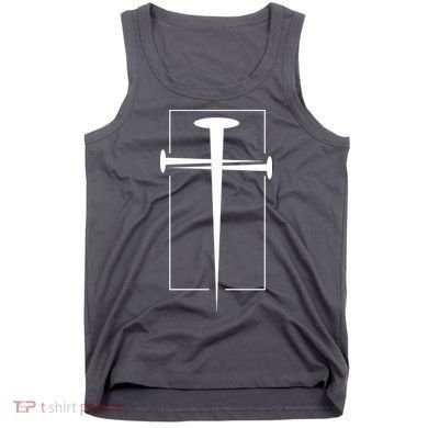 Nail Cross Christianity Tank Top