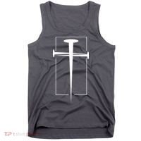 Nail Cross Christianity Tank Top thumb 0