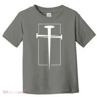 Nail Cross Christianity Toddler T-Shirt thumb 0