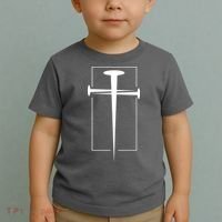 Nail Cross Christianity Toddler T-Shirt thumb 2