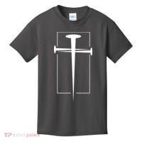 Nail Cross Christianity Kids T-Shirt thumb 0