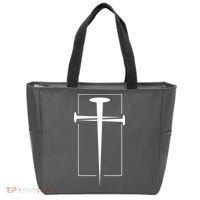 Nail Cross Christianity Tote Bag thumb 0