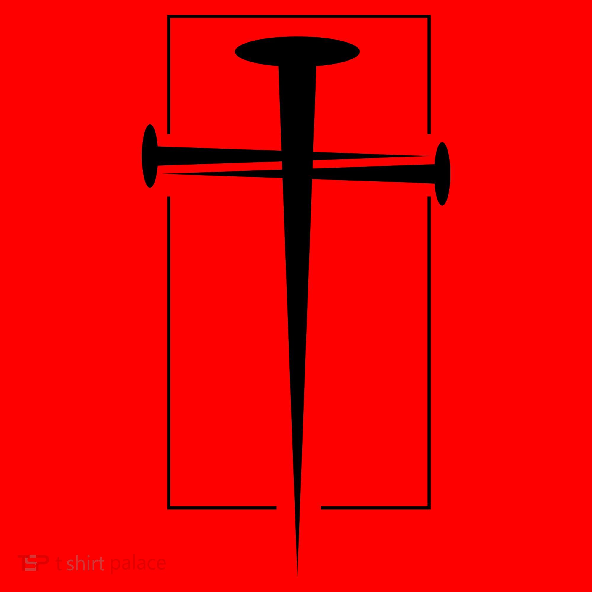Nail Cross Christianity Santa Hat