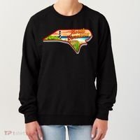 North Carolina Cartoon Illustration Women's Sweatshirt thumb 0