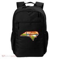 North Carolina Cartoon Illustration Backpack thumb 0