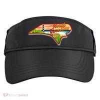 North Carolina Cartoon Illustration Adult Drive Performance Visor thumb 0