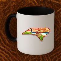 North Carolina Cartoon Illustration Coffee Mug thumb 2