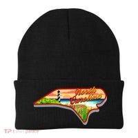 North Carolina Cartoon Illustration Beanie thumb 0