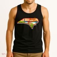 North Carolina Cartoon Illustration Tank Top thumb 3