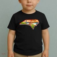 North Carolina Cartoon Illustration Toddler T-Shirt thumb 2