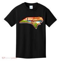 North Carolina Cartoon Illustration Kids T-Shirt thumb 0