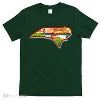 North Carolina Cartoon Illustration T-Shirt thumb 0
