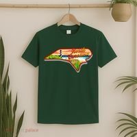 North Carolina Cartoon Illustration T-Shirt thumb 2